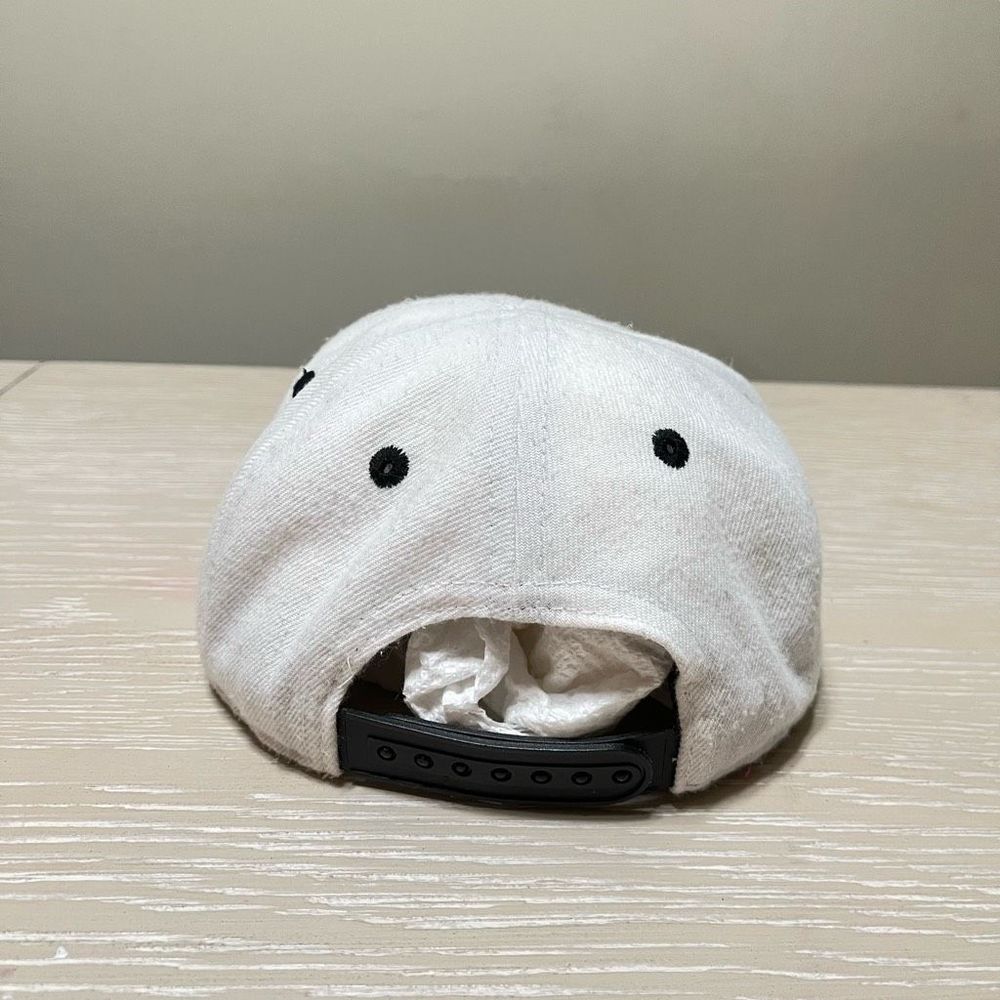 Nike Hat Cap SnapBack White Black Logo Swoosh Adjustable Youth Toddler - Picture 4 of 6